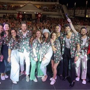 ⚡️🚚 MOVING SALE! 🎄 BNWT Hallmark Channel Christmas at Sea Inaugural Shirt